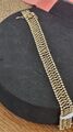 sehr schönes und edles Damen Armband 333 Gold 18,5 cm lang 1,3 cm breit