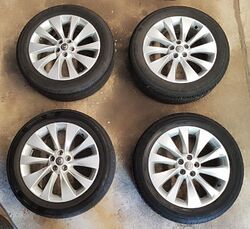 Opel Mokka Alufelgen Sommerräder 7Jx18 ET38 LK5x105 95493724 215/55 R18 95H