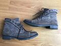 Stiefel Stiefeletten Schuhe von Bugatti Gr. 39 (Guter Zustand)