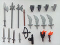 Lego® verschiedene Ritter Waffen Schilder Helme Rüstungen zur Auswahl 