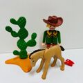 Playmobil Western - 5373 Cowboy mit Fohlen - GUT   #526