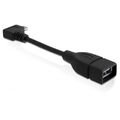Kabel Delock Micro USB auf USB Buchse Kabellänge 11cm Computer/ PC/ Tablet *NEU*