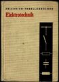 DDR-Fachbuch  FRIEDRICH – TABELLENBÜCHER  Elektrotechnik von 1968