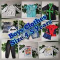 Jungen Kleidung Make Build Your Own Bundle Job Lot Größe 4-5 Jahre Shorts Jeans Top