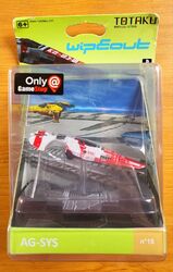 TOTAKU Wipeout AG-SYS Ship N. 18 Figure FIRST EDITION Playstation PS3 Xbox Wii 