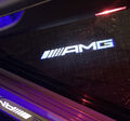 2-4 Stk. für Mercedes Auto LED Beleuchtung Laser Projektor Transparent TürLicht