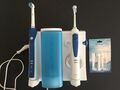 Oral-B Pro 2000 Elektrische Zahnbürste mit OxyJet Munddusche