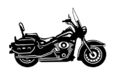 Harley Davidson Heritage Softail Classic Aufkleber