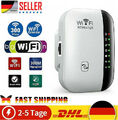 300Mbps WLAN Repeater Router Range Wifi Signal Verstärker Access Point Booster