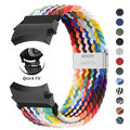 Quick Fit Nylon Armband für Samsung Galaxy Watch 6 Classic 43/47mm 6 5 4 40/44mm