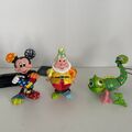 Disney Britto Mickey, Happy & Pascal 3er-Pack Minifiguren - beschädigt
