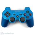 PS3 - Original DualShock 3 Wireless Controller #metallic-blau [Sony] Top Zustand