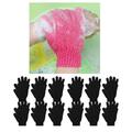 24 Stck. Peeling Handschuhe Dusche Bad Zellenentferner Massage Körperreinigung