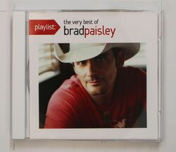 Brad Paisley Playlist: The Very Best Of US CD 2009 Country