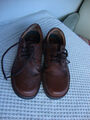 Leder Halbschuhe"Hush Puppies" Handmade  Gr. 42 Braun