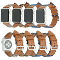 Fashion Leder Sportarmband für Apple Watch Band iWatch 9 8 7 5 4 3 38/40/42/44mm