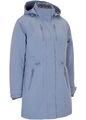 Neu Mantel mit Innenjacke aus Strick-Fleece Gr. 42 Rauchblau Damen Winter-Jacke