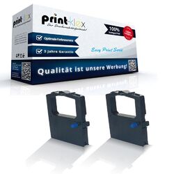 2x Premium Schriftbänder für OKI 01126301/ML 5590 Doppelpack - Easy Print Serie