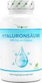 Hyaluronsäure 120 Kapseln á 500 mg pro Kapsel - Vegan Hochdosiert + Laborgeprüft