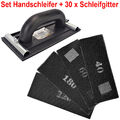 Handschleifer Schleifgitter 31-tlg Set Gipskarton Trockenbau Schleifer Rigips
