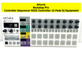 Arturia Beatstep Pro Controller Sequencer MIDI-Controller 16 Pads Dj Equipment