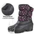 Winterstiefel Mädchen Winterschuhe Schneestiefel Kinder Kinderstiefel Gr.31-36