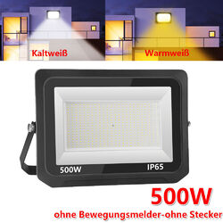 LED Fluter Außen Strahler 10W-500W Flutlicht Scheinwerfer Garten Lampe IP65 230V