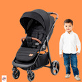 Kinderkraft GRANDE PLUS Kinderkraft buggy von Geburt bis 22 kg, Zusammenklappen 