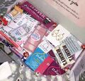 Large Mystery Pamper Hamper für ihren Geburtstag Briefkasten Geschenkbox Set personalisiert