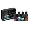 FRESH AURA Saunaaufguss Set 4x100ml sehr ergiebige und langanhaltende Saunadüfte