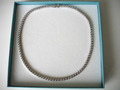 Pierre Lang Tennis Kette Collier RH Zirkonia HL 46cm , inkl. Versand