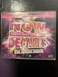 Now That’s What I Call Music DECADES used 60 track No1s Compilation CD Pop Soul