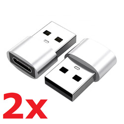 2 x USB A auf USB C Adapter Stecker USB C Ladekabel Adapter NEU⭐⭐⭐⭐⭐SCHNELLER VERSAND⭐⭐⭐⭐⭐RECHNUNG⭐⭐⭐⭐⭐TOP QUALITÄT⭐⭐⭐
