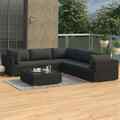 Polyrattan Essgruppe Lounge Möbel Sofa Gartenset Gartengarnitur Sitzgruppe