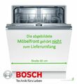 Bosch Geschirrspüler SMV4HTX31E Home Connect vollintegrierbar 60cm Einbau 