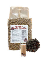 Premium Bosmos Black XXL Tapioka Perlen, Bubble Tea Tapioka Original aus Taiwan