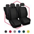Autositzbezüge Universal Schonbezüge Sitzauflage PKW Schonbezug für Fiat Punto