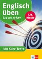 Englisch üben bis es sitzt 7./8. Klasse | 380 Kurz-Tests | Taschenbuch | 192 S.
