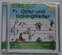 Ostern- und Frühlingslieder CD Die 30 besten + Texte z. Mitsingen Basteln (2014)