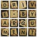 Drive By Argument - Drive by argument - CD - 