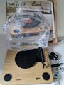 Vinyl Schallplattenspieler Plattenspieler ION Audio Max LP eingebaute Lautsprecher USB Konvertierung