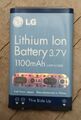 Original LG Electronics LGIP-A110E | Lithium-ion battery | 3.7V | 1100mAh 