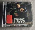 Nas - Hip Hop Is Dead CD HYPESTICKER 2006 OG schwarz republikanisch Ft Jay Z