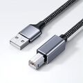 USB 3.0 Premium Druckerkabel USB A auf USB B Drucker Kabel Samsung HP Canon Epso