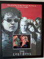 THE LOST BOYS signiert 79x62 cm gerahmtes Display KIEFER SUTHERLAND & JASON PATRIC COA