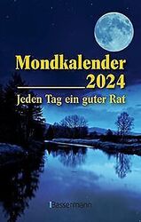Mondkalender 2024 - Der Taschenkalender: Jeden Tag ... | Buch | Zustand sehr gutGeld sparen & nachhaltig shoppen!