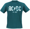 AC/DC official T-Shirt EST. 1973  special edition midnight blue ACDC Angus Young