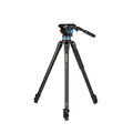 Benro Videostativ Kit A373F Aluminium Serie 3 inkl. Videoneiger S6Pro (75mm