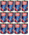 Rinti Hundefutter Singlefleisch Exclusive Hunde Nassfutter mit Ross Pur 12x400g