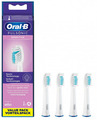 Oral-B Pulsonic Sensitive Aufsteckbürsten - Weiß, 4 Stück ohne BLISTERPACKUNG